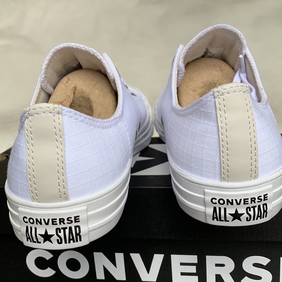CONVERSE CTAS OX WHITE/PALE PUTTY/WHITE WMNS - Picture 10 of 14